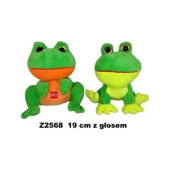plyšák Żaba z głosem 19cm MIX