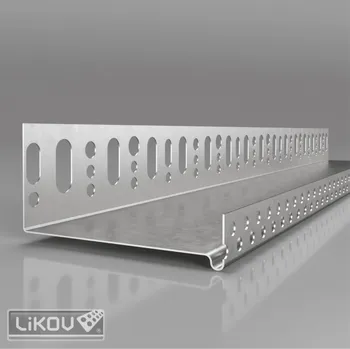 Stavební profil Gunnex Soklová zakládací lišta Délka lišty: 2 m, Šířka lišty: 20 mm