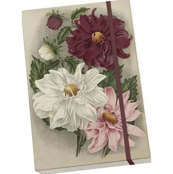 Set školních potřeb Notatnik ozdobny A5 STNOTE 130 Dalia fioletowa