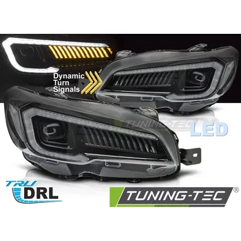 Přední světlomet LED přednÍ SVĚTLO TUBE LED ČERNÉ do SUBARU WRX 14-22