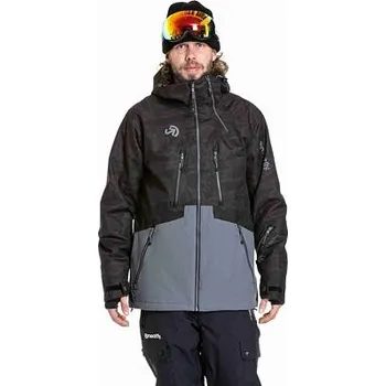 Meatfly pánská SNB & SKI bunda Cronos Morph Black | Černá | Velikost M