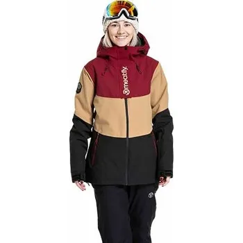 Meatfly dámská SNB & SKI bunda Kirsten Beet Red / Black | Černá | Velikost XS