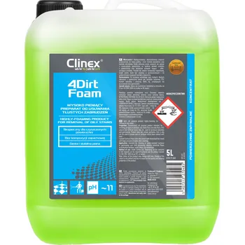 Profesionální mycí prostředek CLINEX 4DIRT Foam 5L
