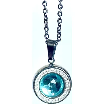 Řetízek Prosperk Ocelový řetízek modrý circle