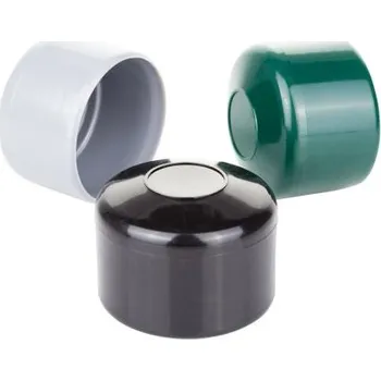 Plastová zátka vnější na sloupek o průměru 40mm - různé barvy Barva: Zelená
