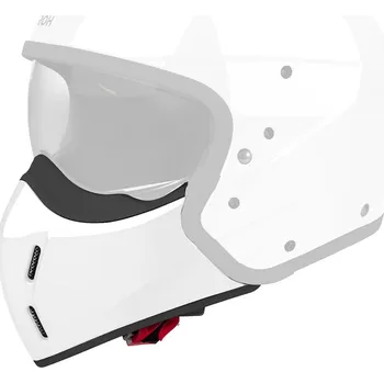 Příslušenství k helmě na motorku bradový chránič pro přilbu J110, AIROH (Color - bílý lesklý)