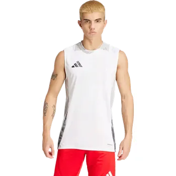Fotbal Pánský dres bez rukávů AdidasTiro 24 CT Sleeveless bílý