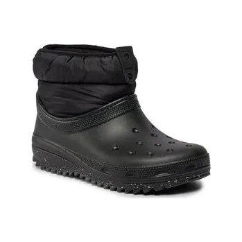 Dámské kozačky Polokozačky Crocs Classic Neo Puff Shorty Boot W 207311 Černá 34_35