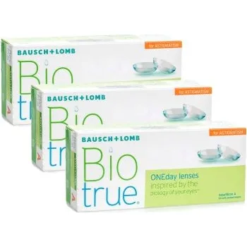 Kontaktní čočky Jednodenní kontaktní čočky Biotrue ONEday for Astigmatism (90 čoček) Biotrue