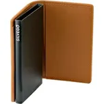 Pouzdro na karty hnědé z pravé kůže s RFID ochranou TLS200LHBR