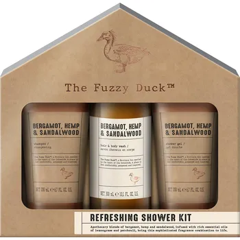 Kosmetická sada Baylis & Harding The Fuzzy Duck Refreshing Shower Kit bergamot, konopí a santalové dřevo