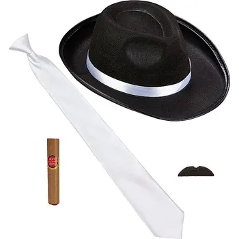 Mafiánská sada černobílá