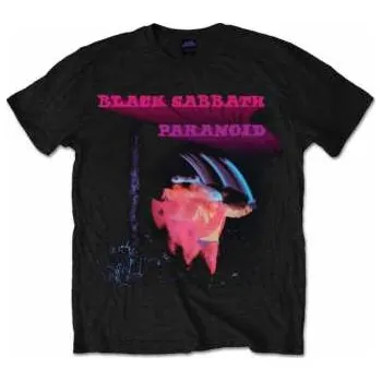 Pánské tričko Merch Black Sabbath: Tričko Paranoid Motion Trails L 2016
