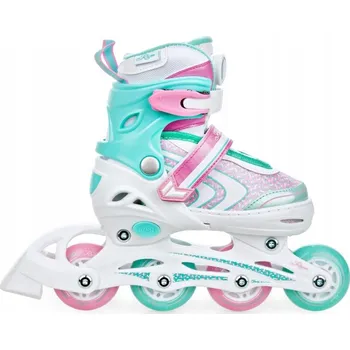 Kolečkové brusle Raven Lia PLUS mint dětské EU 27-30 + DÁREK