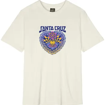 Dámské tričko santa cruz Dámské triko heart set front tee off white
