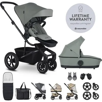 Kočárek Easywalker Set XXL Harvey⁵ Air s příslušenstvím - Agave Green
