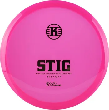 Disc golf STIG - K1 (Kastaplast) midrange disk Barva: Růžová 173-175g