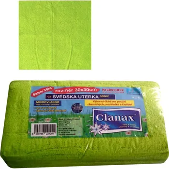 Utěrka Švédská utěrka SONIC 30x30cm/50ks zelená 1ks