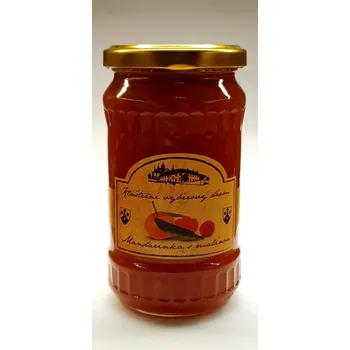 Džem výběrový - Mandarinka s malinou 440g