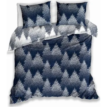 Carbotex Oboustranné vánoční povlečení na dvoulůžko, 220/200+2x70/80, ROT231125