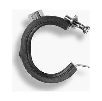 Vodovodní potrubí SOLIDA objímka 25-30mm, 3/4" jednošroubová, s gumou, ocel