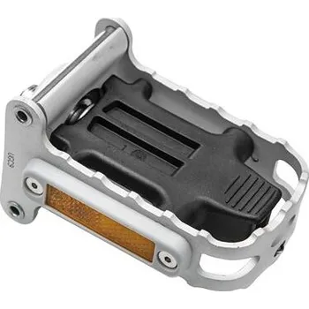 batoh na kolo Levý skládací pedál Brompton Folding Left Pedal, Silver bez varianty BV