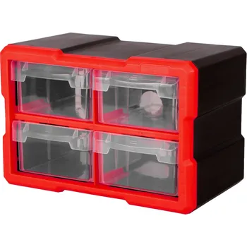 Úložný box AHProfi Plastový organizér, 4 boxy - MW7011