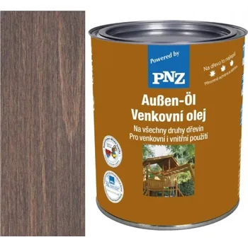 Olej na dřevo PNZ venkovní olej metalický 2,5 l Tmavě šedý + dárek k objednávce nad 1000Kč