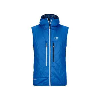 Pánská vesta Ortovox Swisswool Piz Boe Vest M blue note L; Modrá vesta + DÁREK DLE VÝBĚRU!