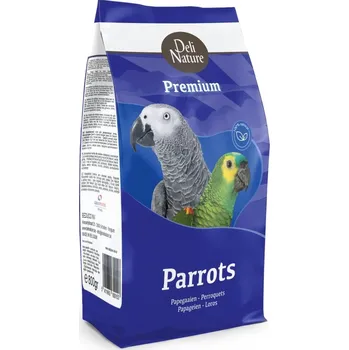 Pro ptáka Deli Nature Premium PARROTS velký papoušek 800 g