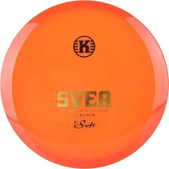 Disc golf Kastaplast Svea - K1 Soft (Kastaplast) Barva: Oranžová 176-181g