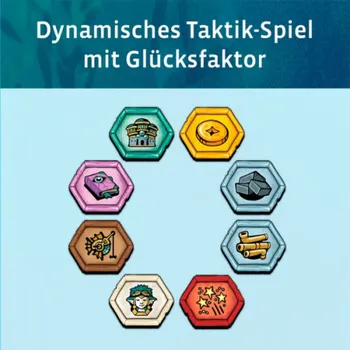 Společenská hra KOSMOS Pacifica, desková hra