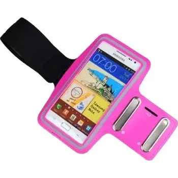Pouzdro na mobilní telefon Pouzdro JEKOD na ruku SmartPhone 4"- 5" růžové