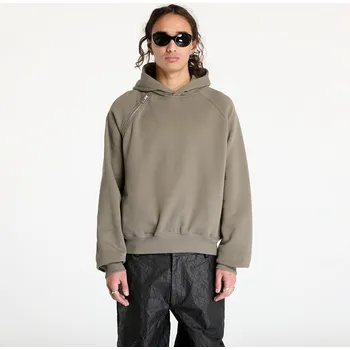 Pánská mikina Mikina HELIOT EMIL Sequence Zip Hoodie UNISEX Dusty Green XL