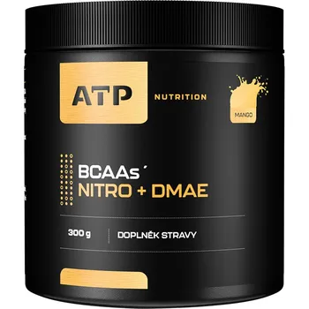 Aminokyselina ATP Nutrition BCAAs Nitro + DMAE 300 g Příchuť: mango