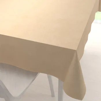 ubrus Velký sametový obdélníkový ubrus Velvet Premium SVP-006 Pískově béžový 160x200 cm