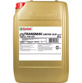 Převodový olej Castrol Transmax Limited Slip Long Life 75W-140 20L