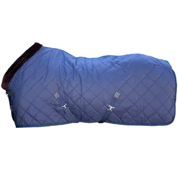 Sport Kentaur Stájová deka podložená beránkem pro koně 80g Barva: Modrá, Velikost: 165