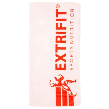 Ručník Extrifit Ručník bílo-oranžový 50 x 100 cm Barva: bílá