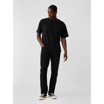 Pánská móda GAP Kalhoty - Pánské GAP černá 1583290