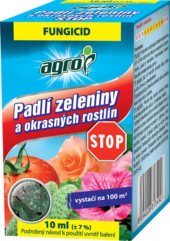 Padlí zeleniny a okrasných rostlin STOP 10ml