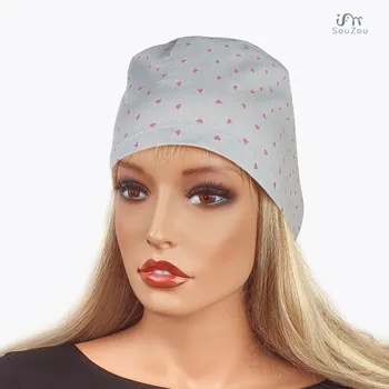 Zdravotnický oděv Operační čepice SRDÍČKA