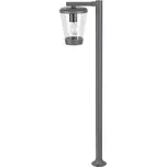Antracitová zahradní lampa Savano pro žárovku E27 98cm - Rabalux - 7269 - 7269