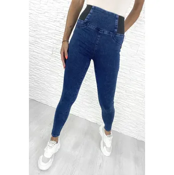 Dámské džíny M.SARA Modré push up džíny S9383G-1 Velikost: 28