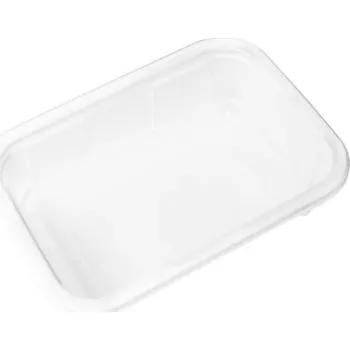 Jednorázové nádobí Miska zatavovací 580ml 165x119x45 1-dílná bílá polévková 630 ks/kar