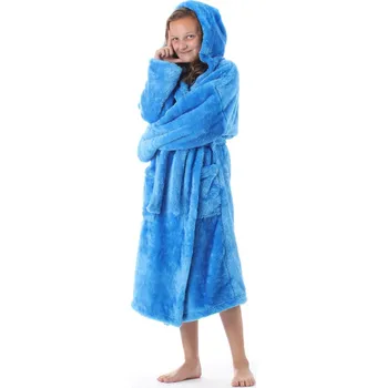 Dámský župan Vestis Dětský župan Lilly Extra s kapucí modrý Barva: Modrá, Velikost: 152