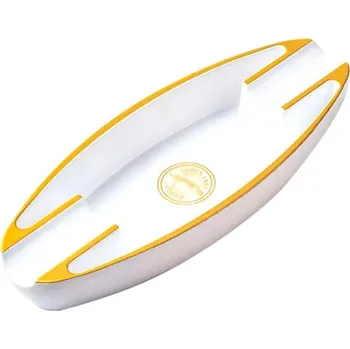 Popelník Amparo Miranda® Popelník na doutníky Ceramic DP455, Barva bílý