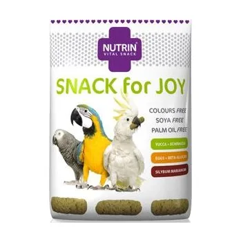 Krmivo pro ptáka Nutrin Vital Snack Snack for Joy Papoušek 100g