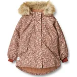 Wheat dívčí nepromokavá zimní bunda 7203 - 2036 rose dust flowers Velikost: 152 Vodotěsná 10 000 mm, prodyšná 8 000 g/m