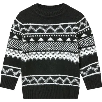 Chlapecký svetr lupilu® Chlapecký pletený svetr (98/104, černá)